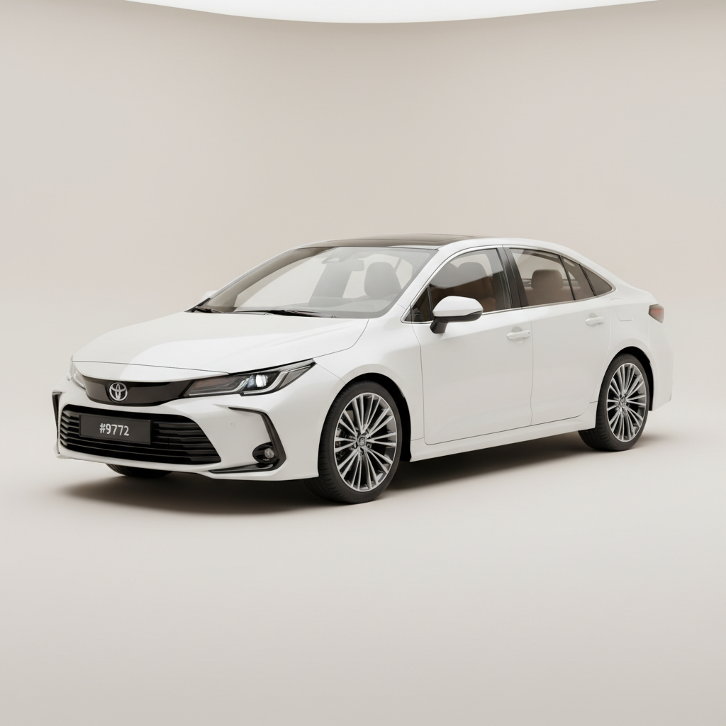 Veículo Sedan Branco Premium - Quattro Locadora